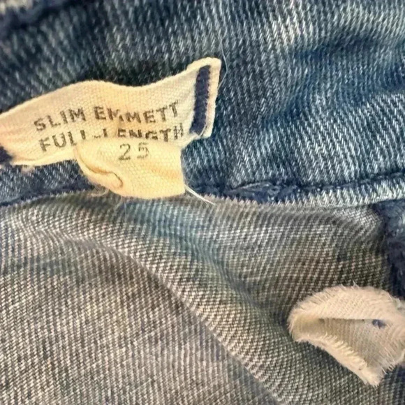 Madewell Slim Emmett Full-Length denim Jeans in Midland Wash AJ211 Sold out - 25 - Picture 8 of 10